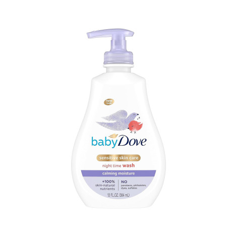 Dove Baby Sensitive Skin Care Calming Moisture Night Time Wash 384ml 384ml