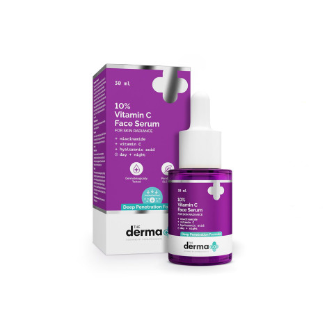 The Derma Co 10% Vitamin C Face Serum 30ml 30ml
