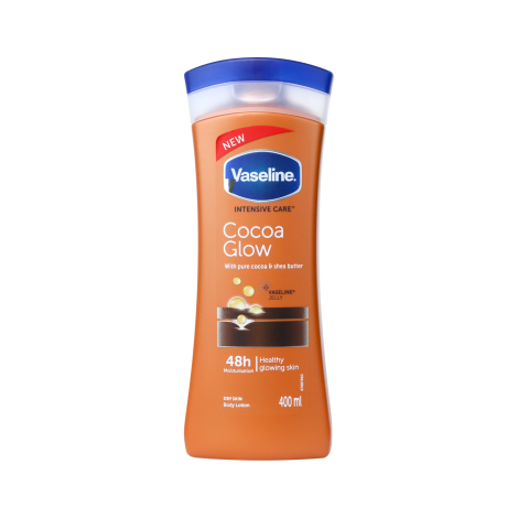 Vaseline Intensive Care Cocoa Glow 48H Moisturising Body Lotion 400ml 400ml