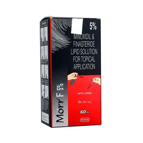 Morr F 5% Minoxidil & Finastride Lipid Solution For Topical Application 60ml 60ml