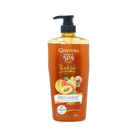 Ginvera World SPA Apricot & Hazelnut Turkish Shower Scrub 750ml 750ml
