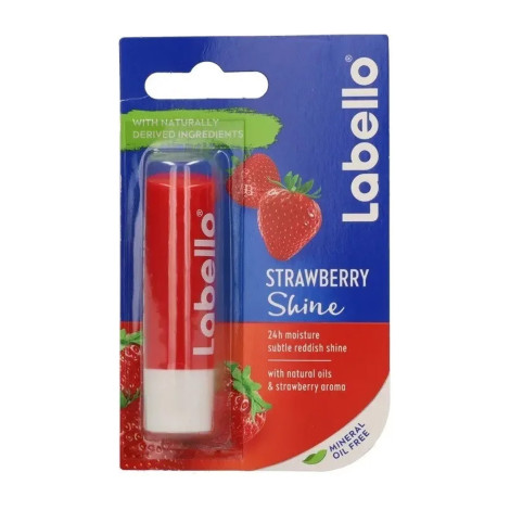 Labello Strawberry Shine 24h Moisture Lip Balm 5.5ml 5.5ml