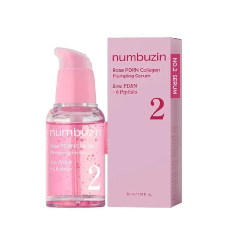 Numbuzin No.2 Rose PDRN Collagen Plumping Serum 30ml 30ml