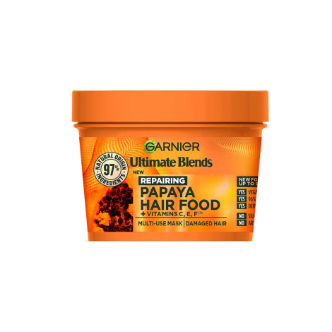 Garnier Ultimate Blends Repairing Papaya Hair Food + Vitamin C,E,F Multi-Use Mask 400ml 400ml