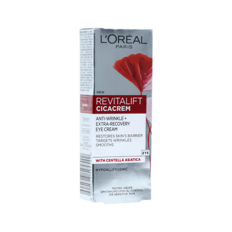 LOreal Skincare Revitalift Cicacrem Eye Cream 15ml 15ml