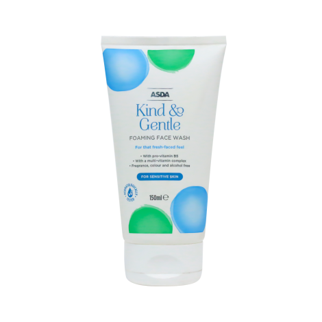 Asda Kind & Gentle Foaming Face Wash 150ml 150ml