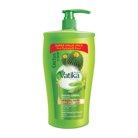 Vatika Naturals Cactus & Gergir Hair Fall Control Shampoo 1000ml 1000ml