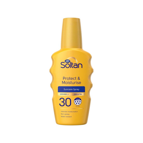 Boots Soltan Protect & Moisturise Suncare Spray SPF30 200ml 200ml