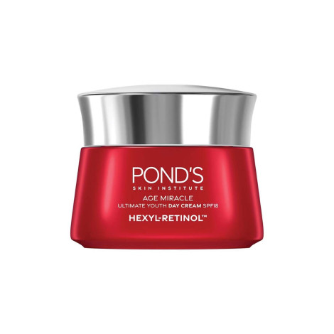 Pond's Age Miracle Hexyl-Retinol Day Cream SPF 18 45ml 45ml