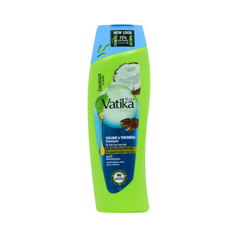 Vatika Coconut & Castor Volume & Thickness Shampoo 200ml (New Packaging) 200ml