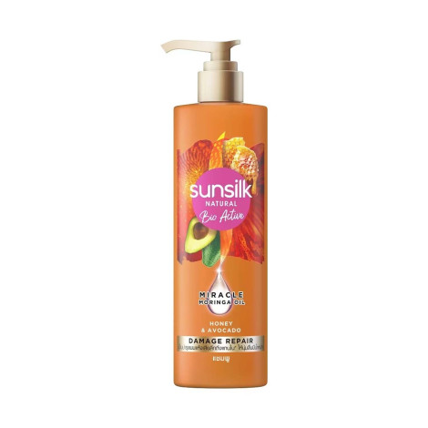 Sunsilk Natural Bio Active Honey & Avocado Damage Hair Shampoo 380ml 380ml