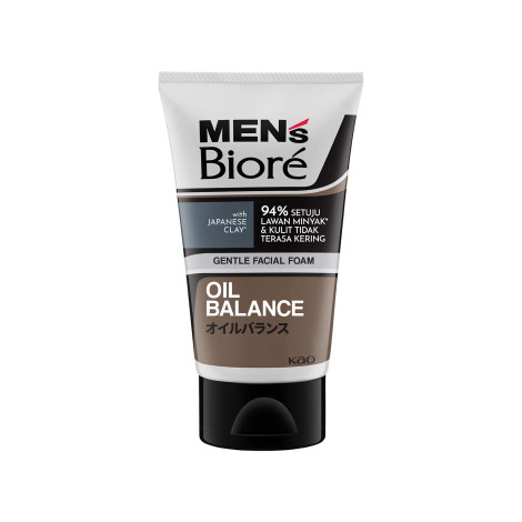 Biore Men's Oil Balance Gentle Facial Foam 100g 100g