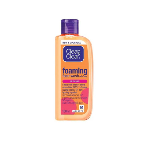 Clean & Clear Foaming Face Wash 100ml 100ml