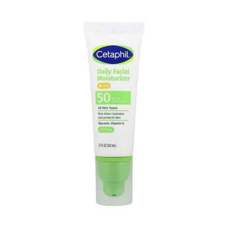 Cetaphil Daily Facial Moisturizer Sunscreen SPF 50+ 50ml 50ml