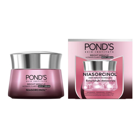 Pond's Bright Miracle Ultimate Clarity Niasorcinol Night Cream 45g 45g
