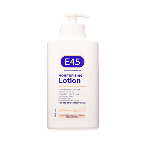 E45 Moisturising Lotion For Dry & Sensitive Skin 500ml 500ml