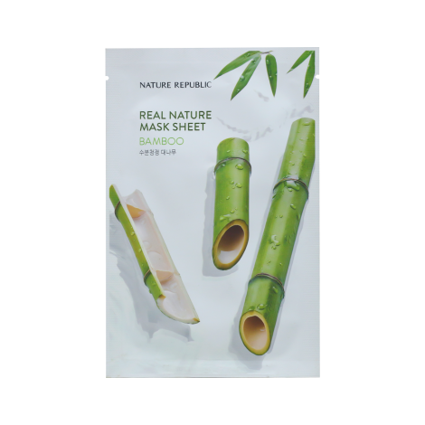 Nature Republic Real Nature Mask Sheet Bamoo 23ml 23ml