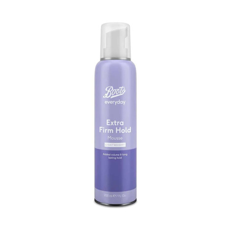 Boots Everyday Extra Firm Hold Mousse Hairspray Lightweight 300ml 300ml