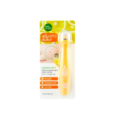 Baby Bright Lemon & Vit. C Whitening Dark Spot Roller Serum 15ml 15ml