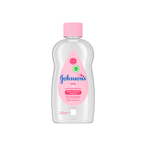 Johnson's Pure & Gentle Daily Care Baby Oil 200ml 200ml