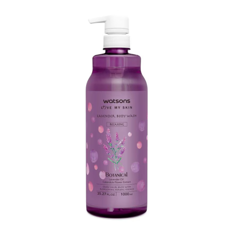 Watsons Botanical Relaxing Lavender Body Wash 1000ml 1000ml