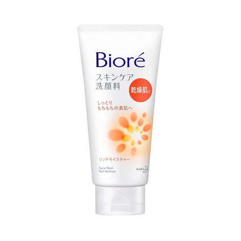 Biore Facial Wash Rich Moisture 130g 130g