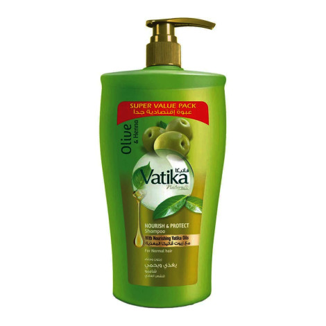 Vatika Naturals Olive & Henna Nourish & Protect Shampoo 1000ml 1000ml