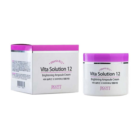 Jigott Vita Solution 12 Brightening Ampoule Cream 100ml 100ml