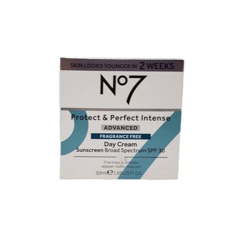 No7 Protect & Perfect Intense Advanced Fragrance Free Day Cream SPF30 50ml 50ml