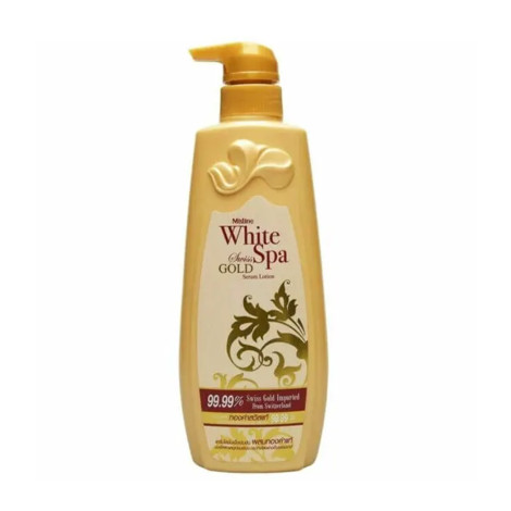 Mistine White Spa Swiss Gold Serum Body Lotion 400ml 400ml