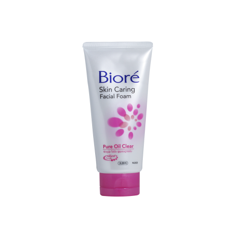 Biore Skin Caring Pure Oil Clear Facial Foam 100g 100g