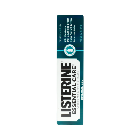 Listerine Essential Care Original Gel Fluoride Toothpaste 119g 119g