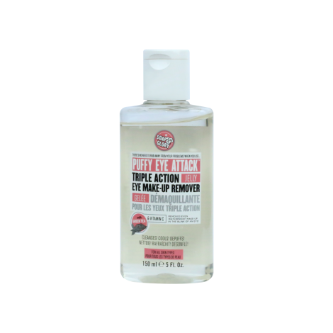 Soap & Glory Puffy Eye Attack Eye Make-up Remover Triple Action 150ml 150ml