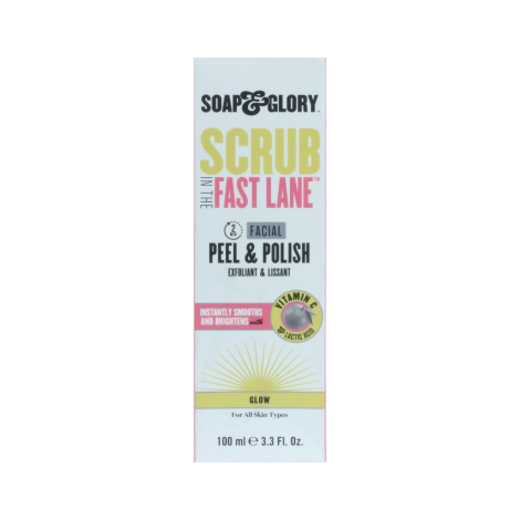 Soap & Glory Fast Lane Peel & Polish Facial Scrub 100ml 100ml