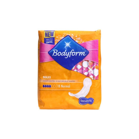 Bodyform Maxi Sanitary Towels 18pads 18pads