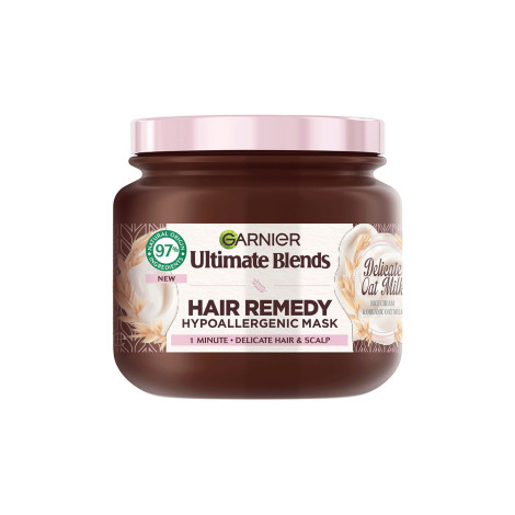 Garnier Ultimate Blends Delicate Oat Milk Hair Remedy Hypoallergenic Mask 340ml 340ml