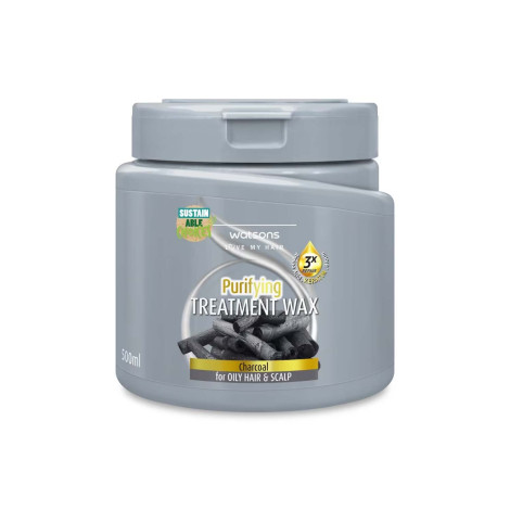 Watsons Charcoal Purifying Hair Treatment Wax 500ml 500ml