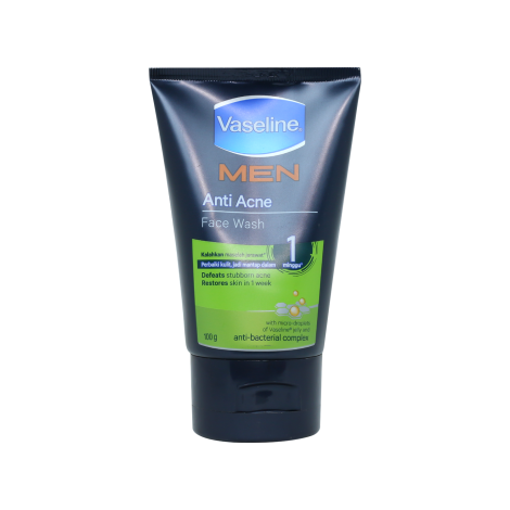 Vaseline Men Anti Acne Face Wash 100g 100g