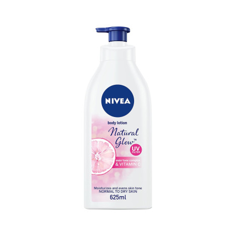 Nivea Natural Glow Moisturizes And Evens Skin Tone Body Lotion 625ml 625ml
