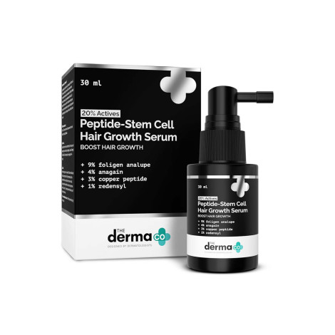 The Derma Co 20% Actives Peptide-Stem Cell Hair Growth Serum 30ml 30ml