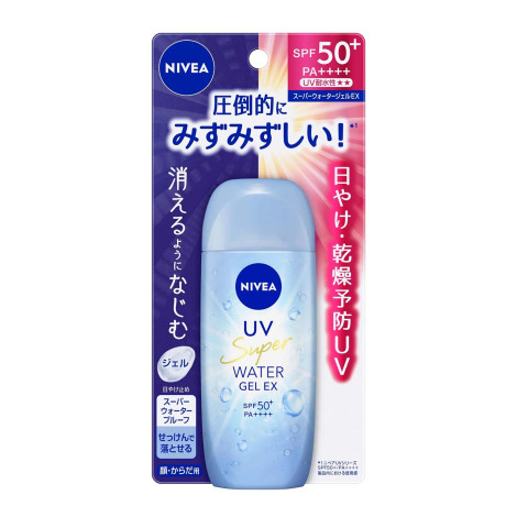 Nivea UV Super Water Gel EX SPF50+ PA++++ 80g 80g