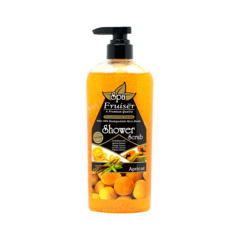Fruiser Spa Apricot Shower Scrub 730ml 730ml