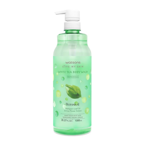 Watsons Botanical Refreshing White Tea Body Wash 1000ml 1000ml