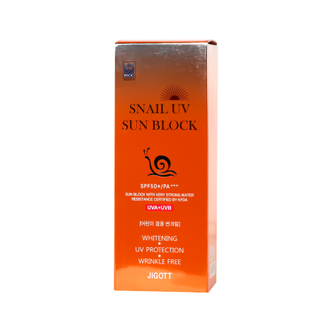 Jigott Snail UV Sun Block  SPF 50+PA+++ 70ml 70ml