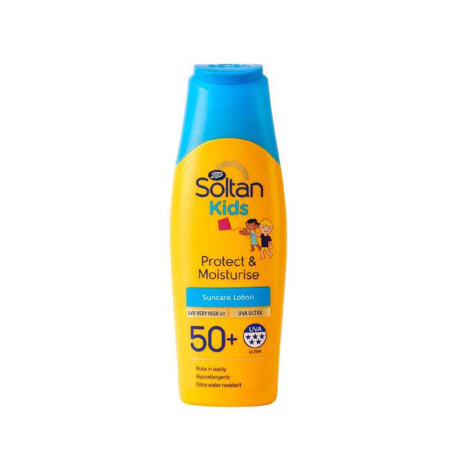 Boots Soltan Kids Protect & Moisture Suncare Lotion SPF50+ 200ml 200ml