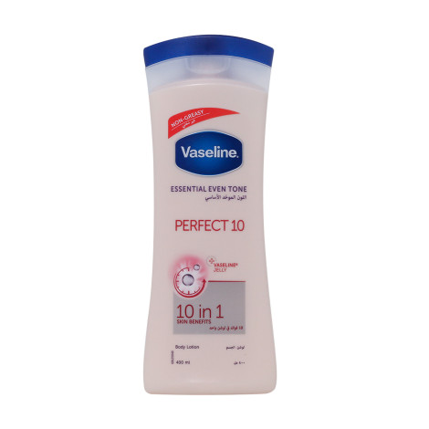 Vaseline Essential Even Tone Perfect 10 Body Lotion 400ml 400ml