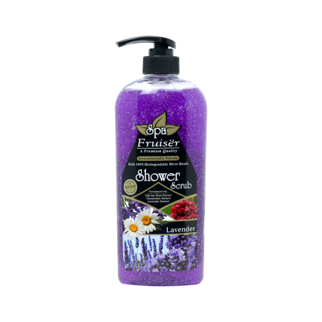 Fruiser Spa Lavender Shower Scrub 730ml 730ml