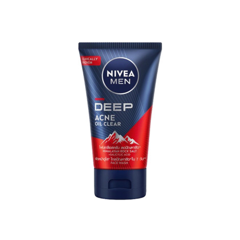 Nivea Deep Acne Oil Clear Scrub Mud Foam 100g 100g