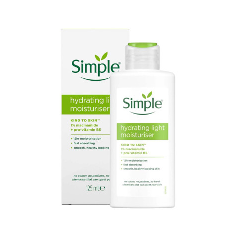 Simple Kind To Skin Hydrating Light Moisturiser 125 ml 125ml