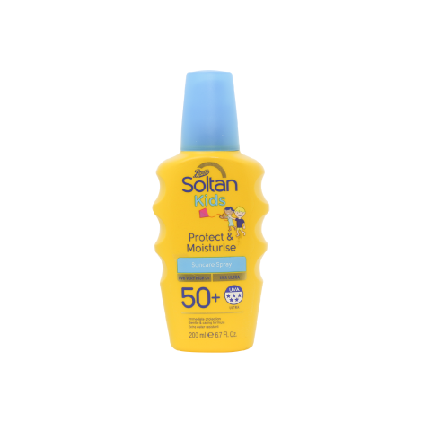 Boots Soltan Kids Protect & Moisturise Spray SPF 50+ 200ml 200ml